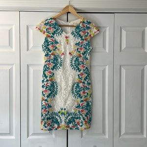 Medium White floral lace dress